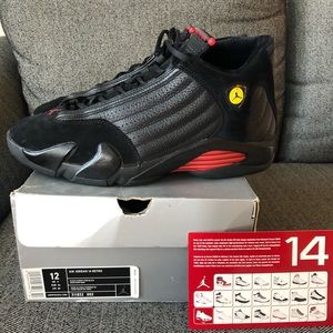 Jordan 14 Retro (2011) Black/Red